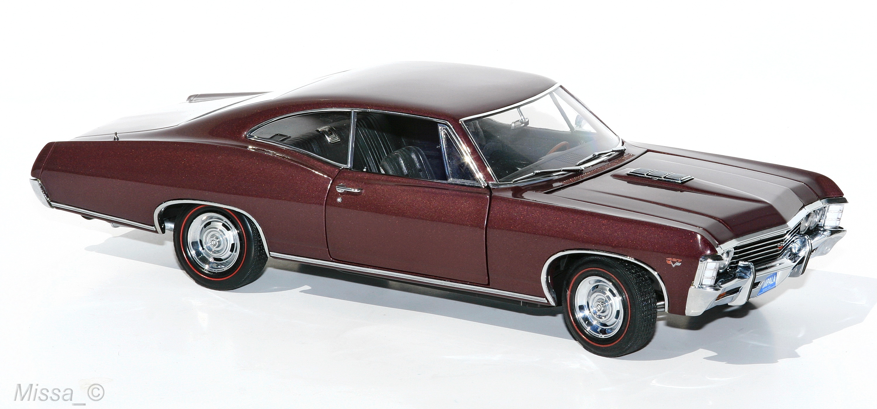 Details about   1967 IMPALA SS 1:18 GREEN CHEVROLET ERTL AMERICAN MUSCLE AUTHENTICS 