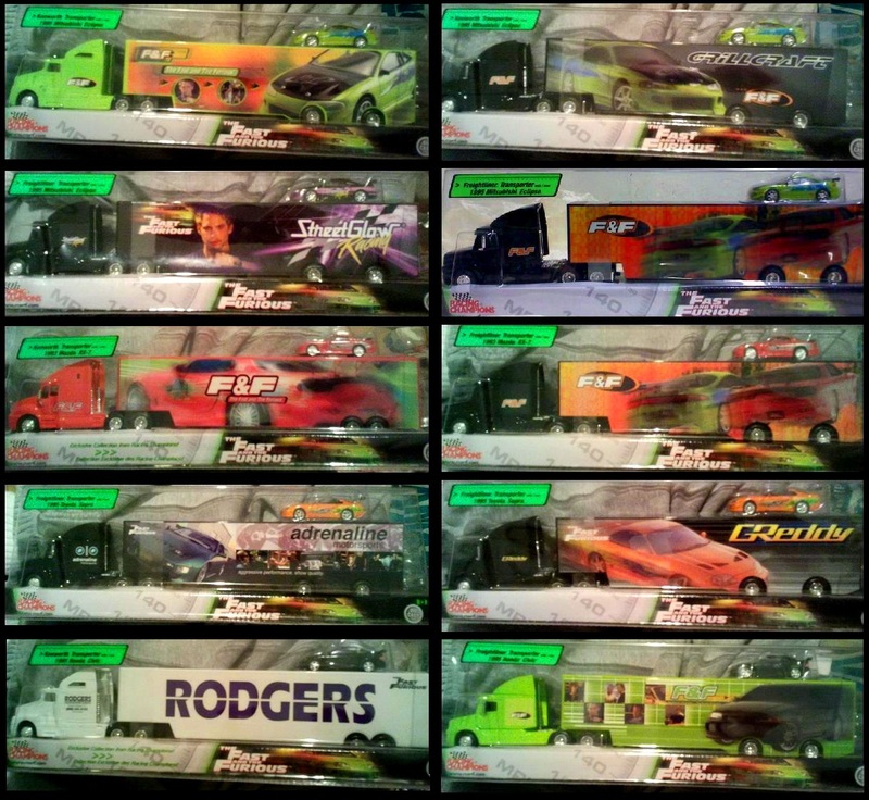 COMPLETE 1:64 The Fast and The Furious collection by Racing