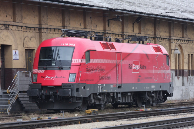 1116 003 Rail Cargo Austria Györ