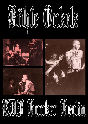 Boehse Onkelz - Live im KDF Bunker Berlin Deutsch 1985 MPEG VHSRip AVI - Dorian