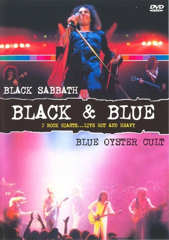 Black Sabbath & Blue Oyster Cult - Black & Blue Englisch 1998 PCM DVD - Dorian