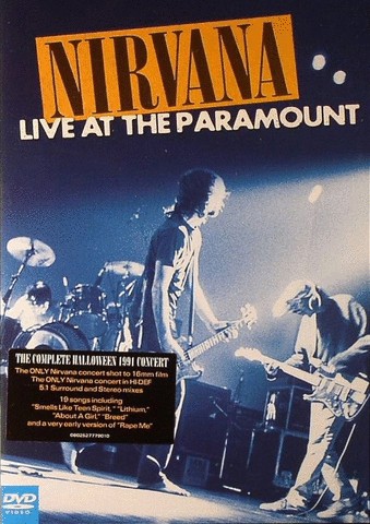 Nirvana - Live at the Paramount Englisch 1991 DTS DVD - Dorian