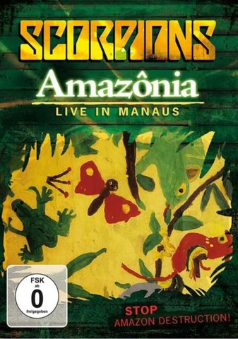 Scorpions - Amazonia Englisch 2008 DTS DVD - Dorian