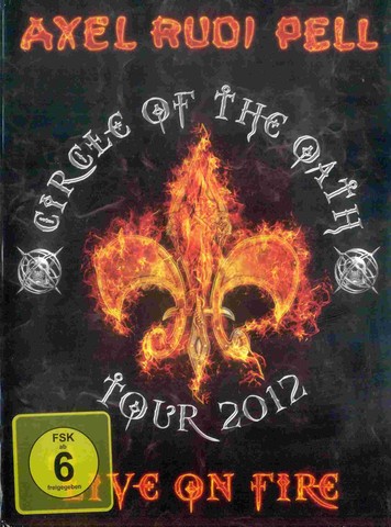 Axel Rudi Pell - Live on Fire Englisch 2013 AC3 DVD - Dorian