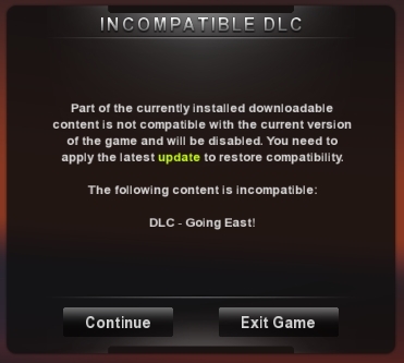 dlc going east product key
