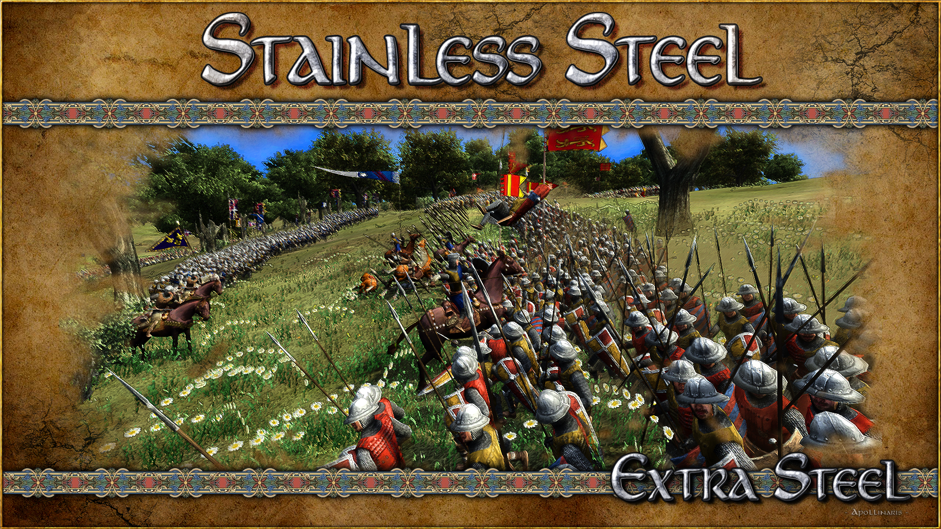 Stainless steel medieval steam фото 23