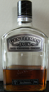 Jack Daniel's 'Gentleman Jack' Flasche