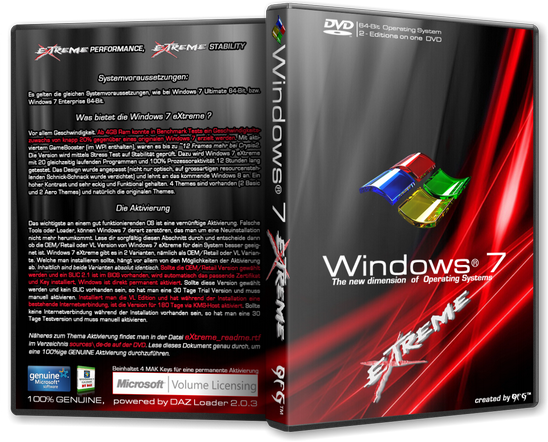Windows 7 Loader Extreme Edition V6 All Versions Of Harley