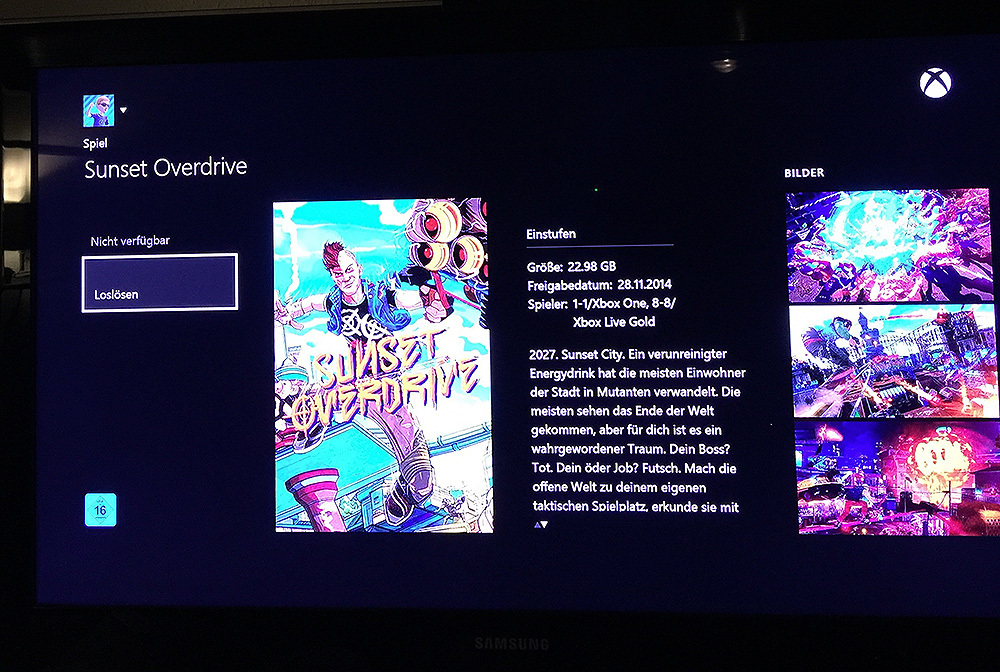 sunset overdrive xbox store