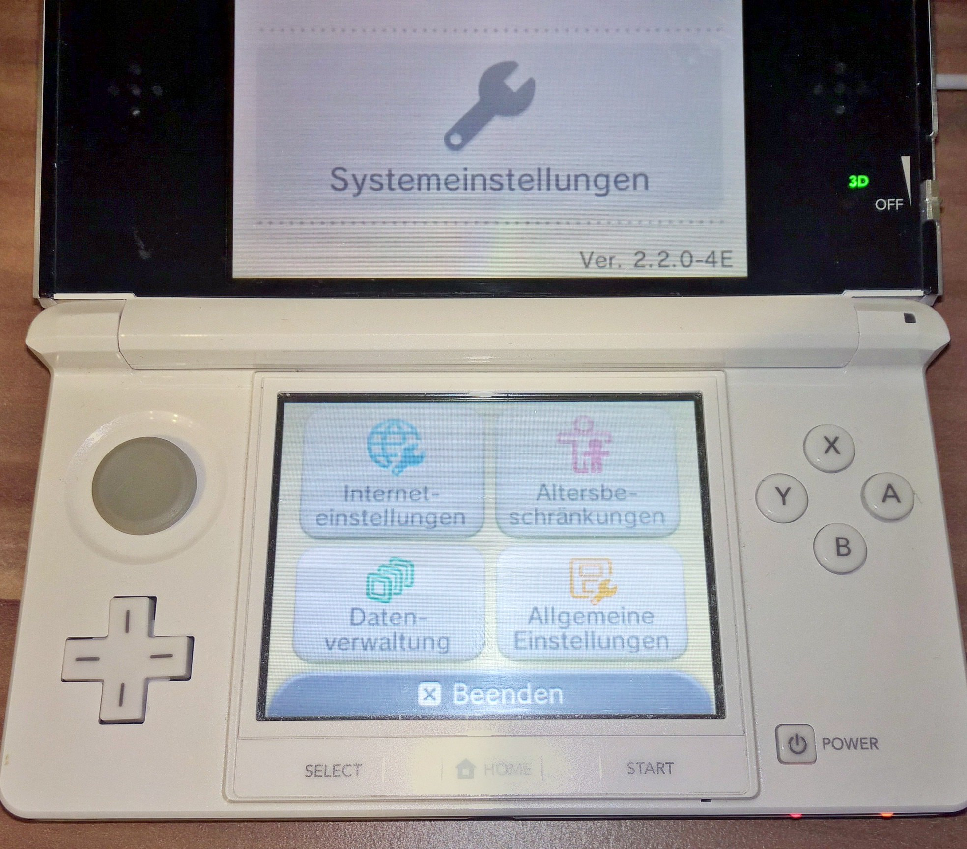 how do you find the new 3ds serial number