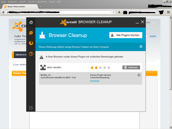 avast browser cleanup v ccleaner