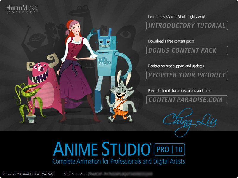 smith micro anime studio pro 10.1