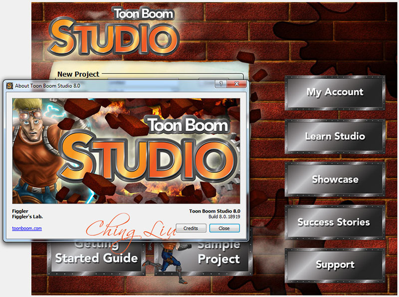 toon boom studio 8 copy character next project