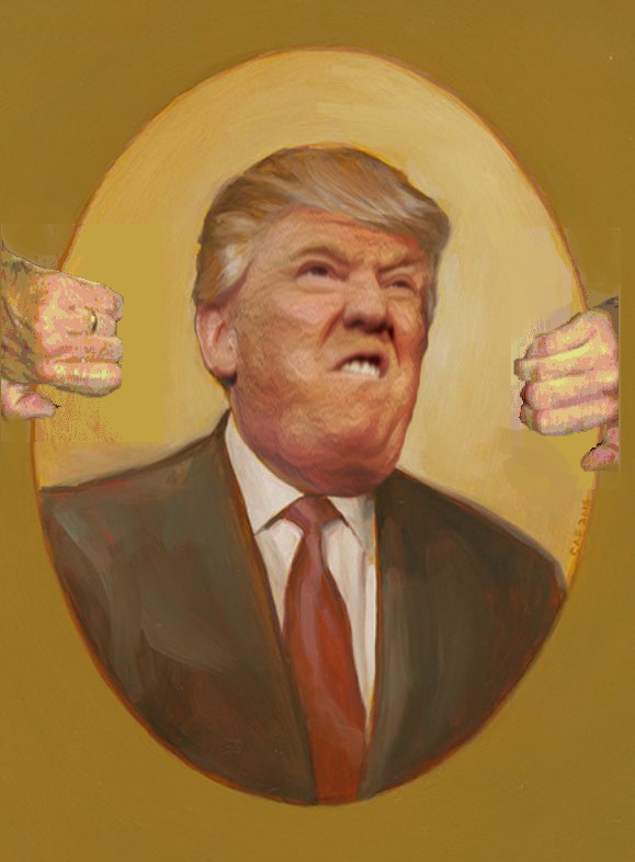 Trump has his first presidential portrait | NeoGAF