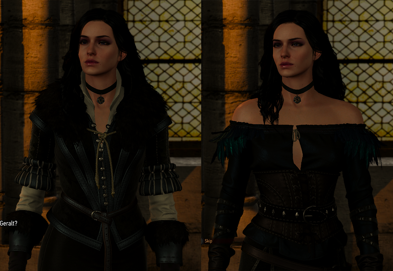 The witcher 3 yennefer alternative look фото 3