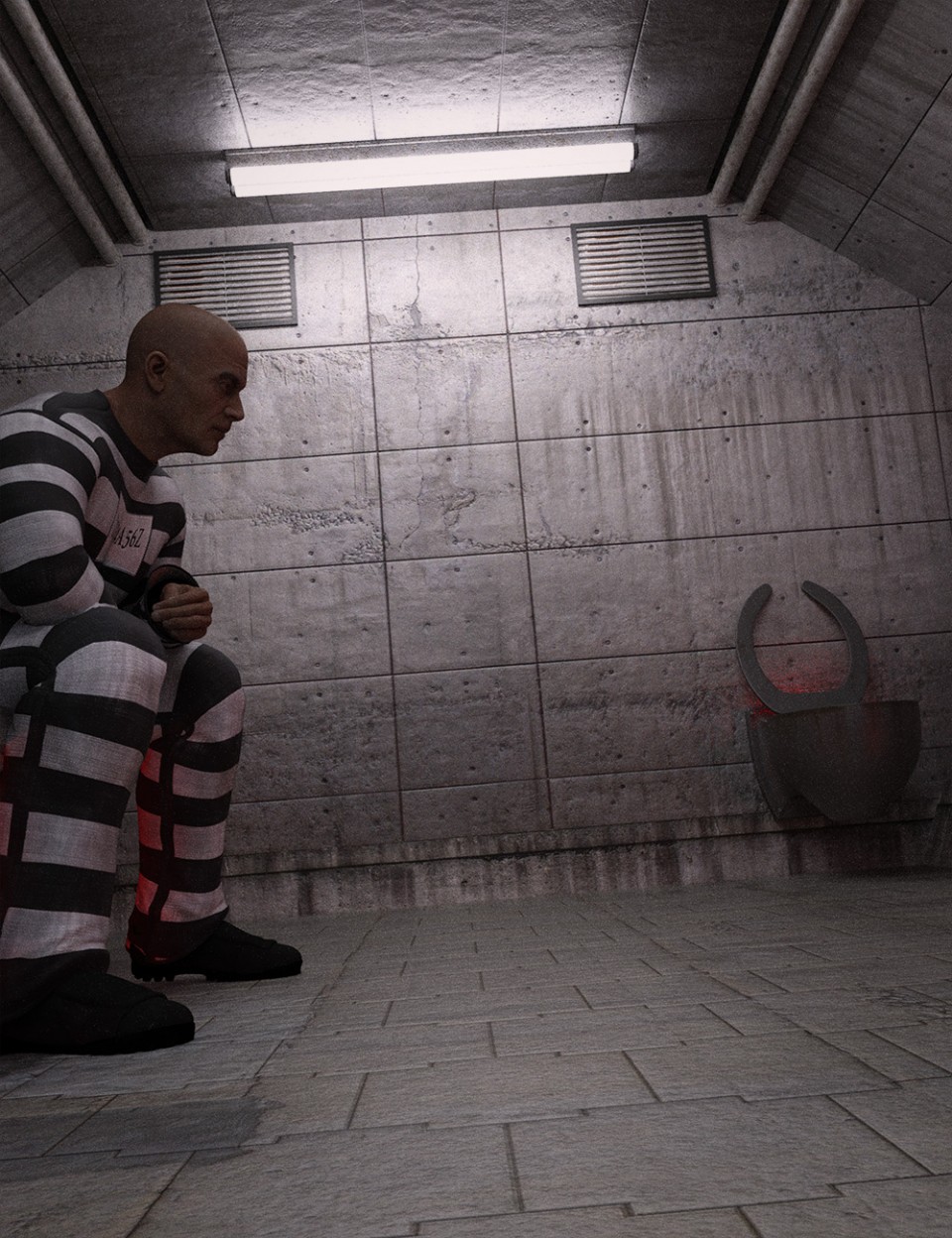 Sci-fi Prison Cell
