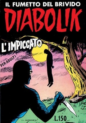 Diabolik N.010 - Prima serie -   L'impiccato   (Astorina 10-1963)