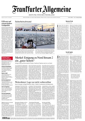  Frankfurter Allgemeine Zeitung vom 23 Juli 2021