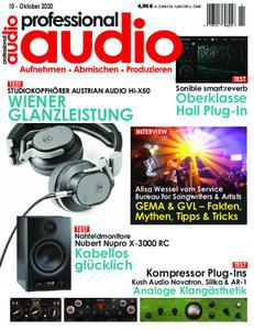  Professional Audio Magazin Oktober No 10 2020