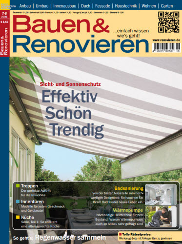  Bauen und Renovieren Magazin Juli-August No 07,08 2021