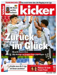  Kicker Sportmagazin No 50 vom 21 Juni 2021