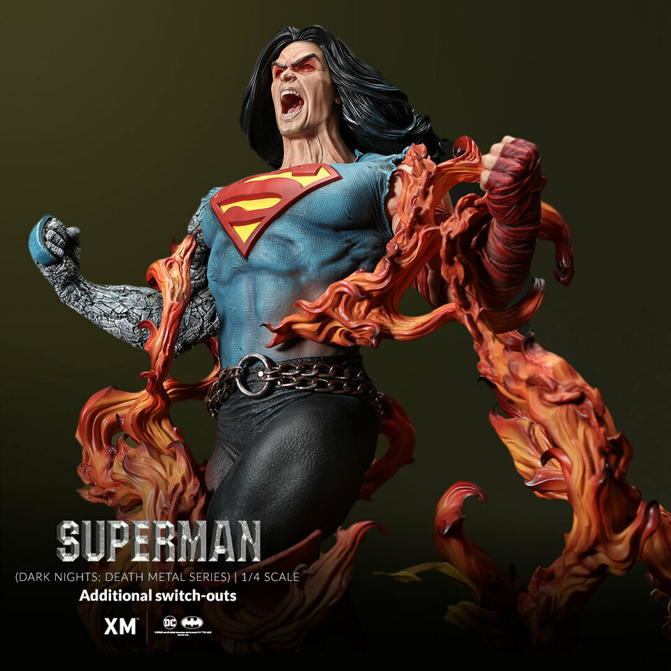 Premium Collectibles : Dark Nights Death Metal Superman 1/4 Statue 08_square_0176if1