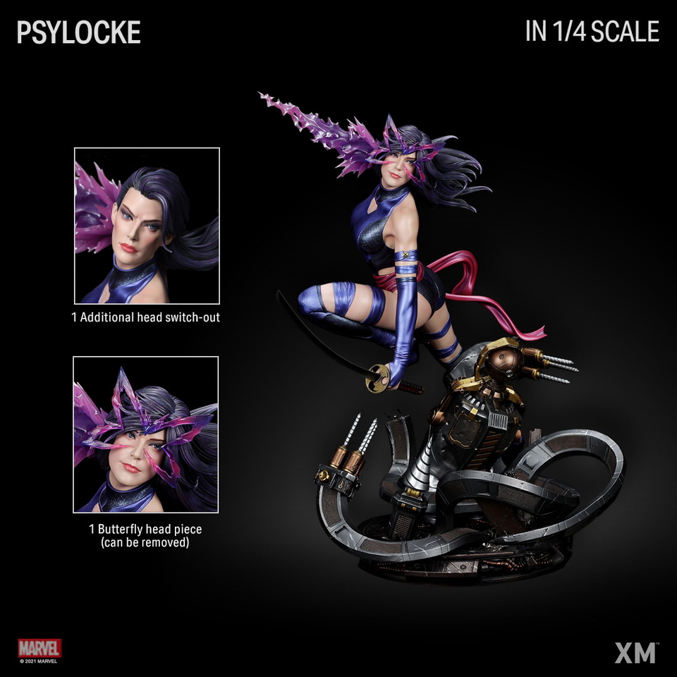 Premium Collectibles : Psylocke 1/4 Statue 0aztk32
