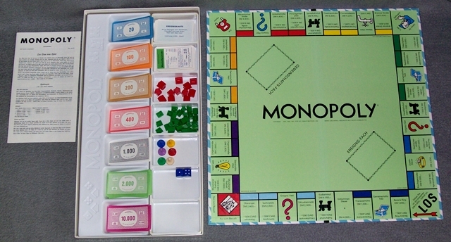 Spielplan Monopoly