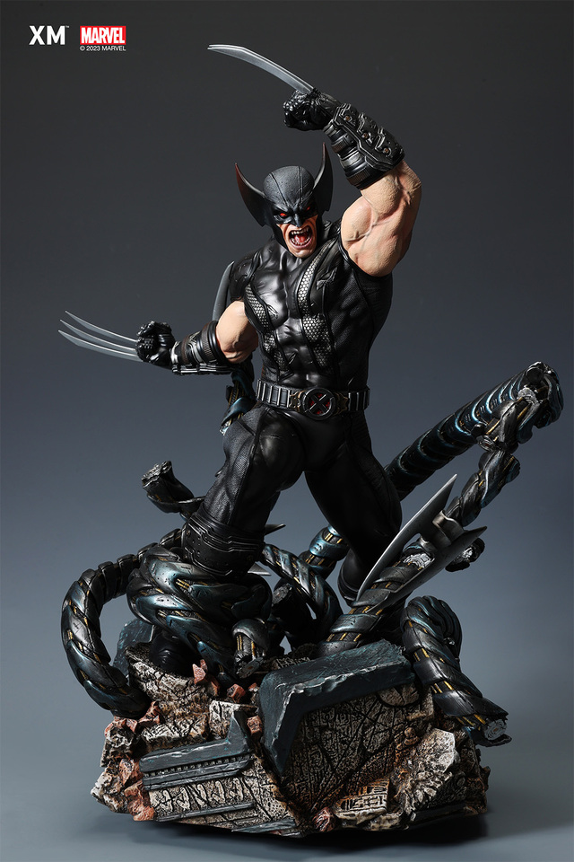 Premium Collectibles : Wolverine X-Force 1/4 Statue 10hkins