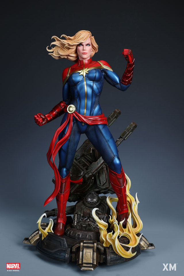 Premium Collectibles : Captain Marvel 1/4 Statue 112ujp8
