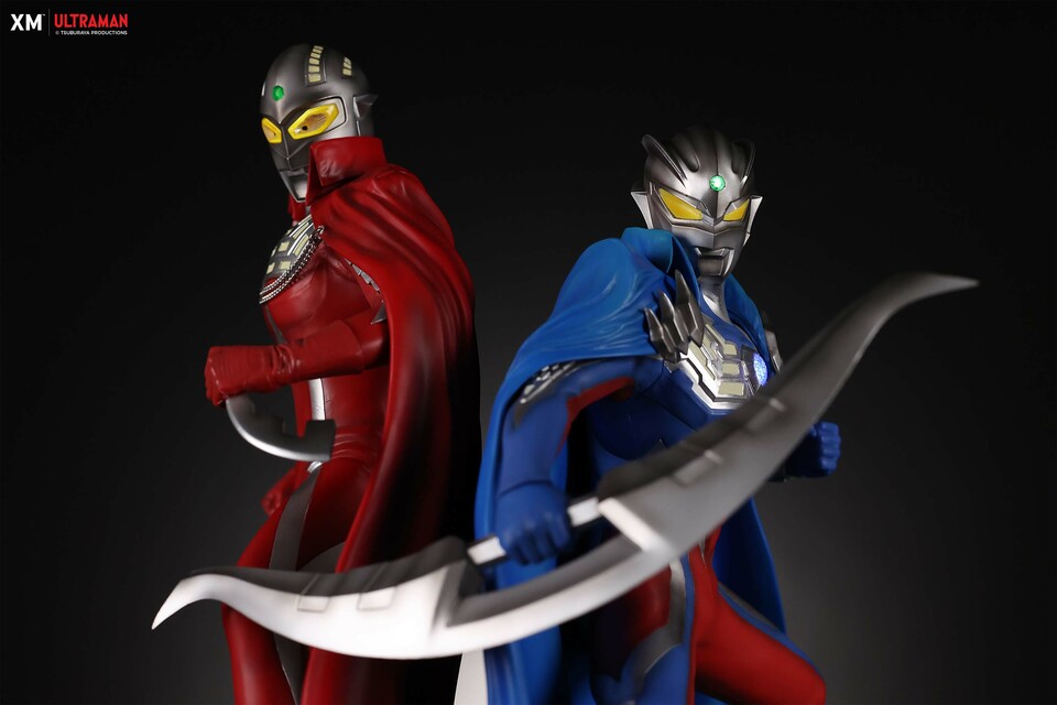 Premium Collectibles : Ultraman Zero and UltraSeven 12dheus