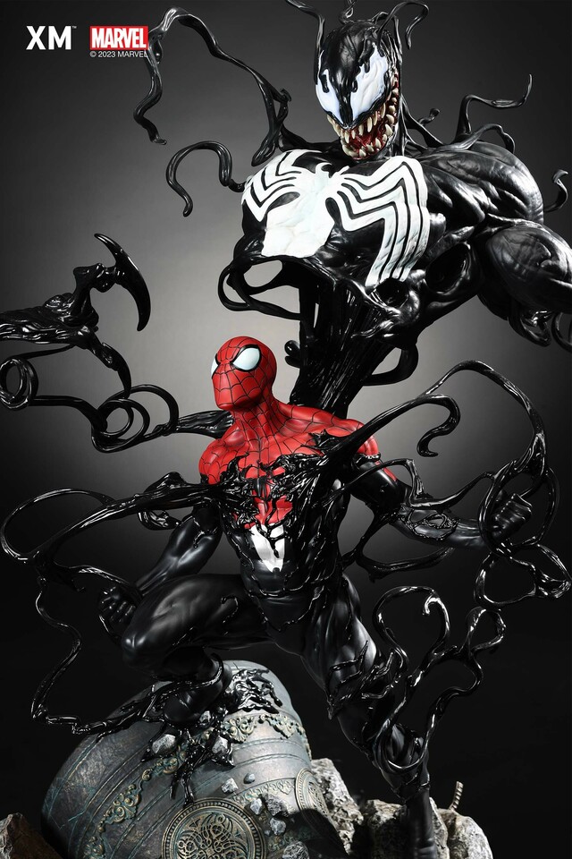 Premium Collectibles : Symbiote Spiderman 1/4 Statue 13nndx9