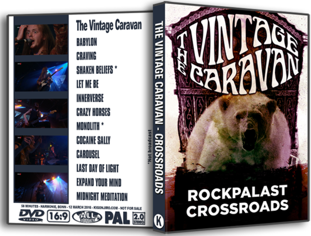 The Vintage Caravan - Rockpalast Crossroads Englisch 2016 MPEG DVD - Dorian