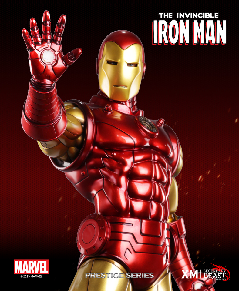 Premium Collectibles : Iron Man Classic 1/3 Statue 15vjfrd
