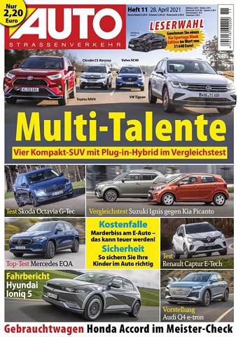  Auto Strassenverkehr Magazin No 11 vom 28 April 2021