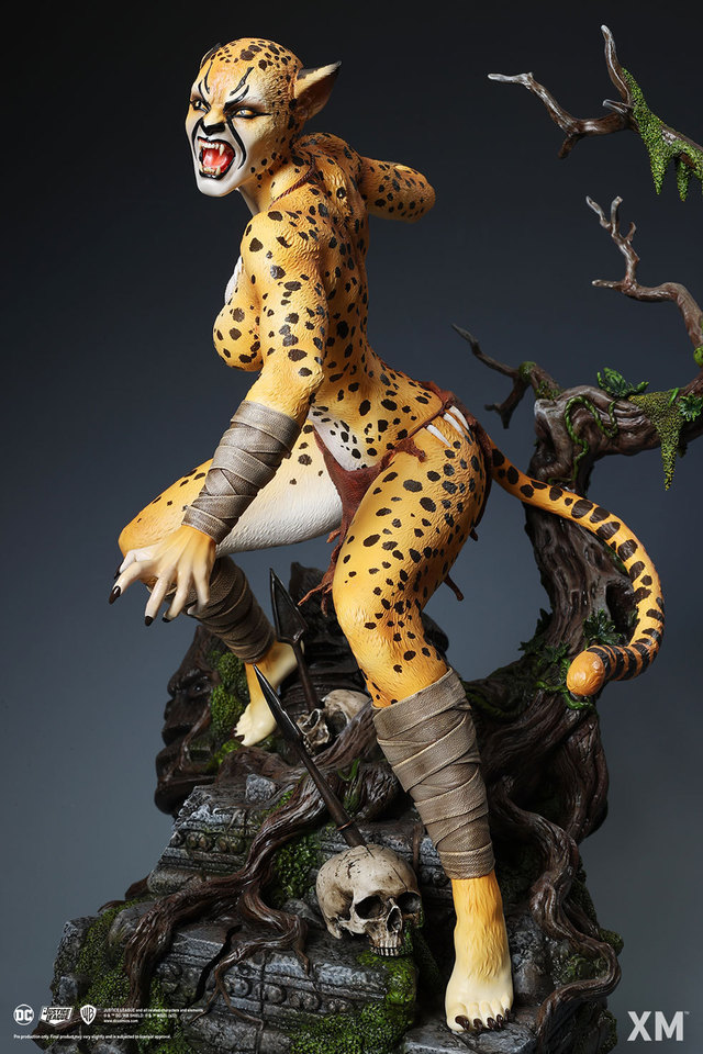 Premium Collectibles : Cheetah 1/4 Statue 162bjrm