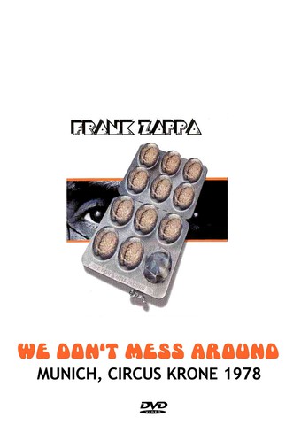 Frank Zappa - We Don't Mess Around Englisch 1978 MPEG DVD - Dorian