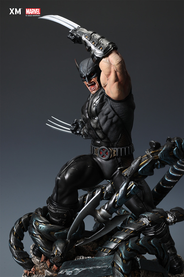 Premium Collectibles : Wolverine X-Force 1/4 Statue 17bdf0q