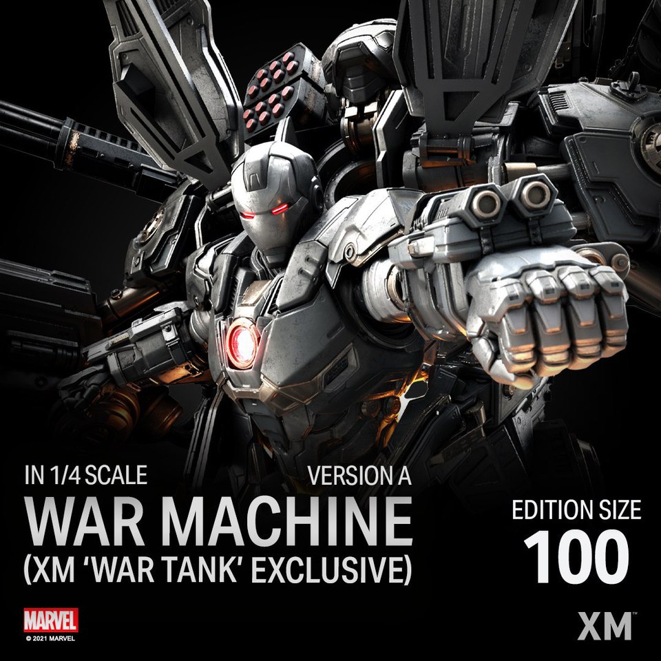 Premium Collectibles : War Machine 1/4 Statue 18425488_1021395138113zkpv