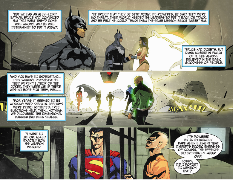 scans_daily | Justice League Beyond  #17: Justice Lords Beyond (The  Return of Wonder Woman, Part 1)