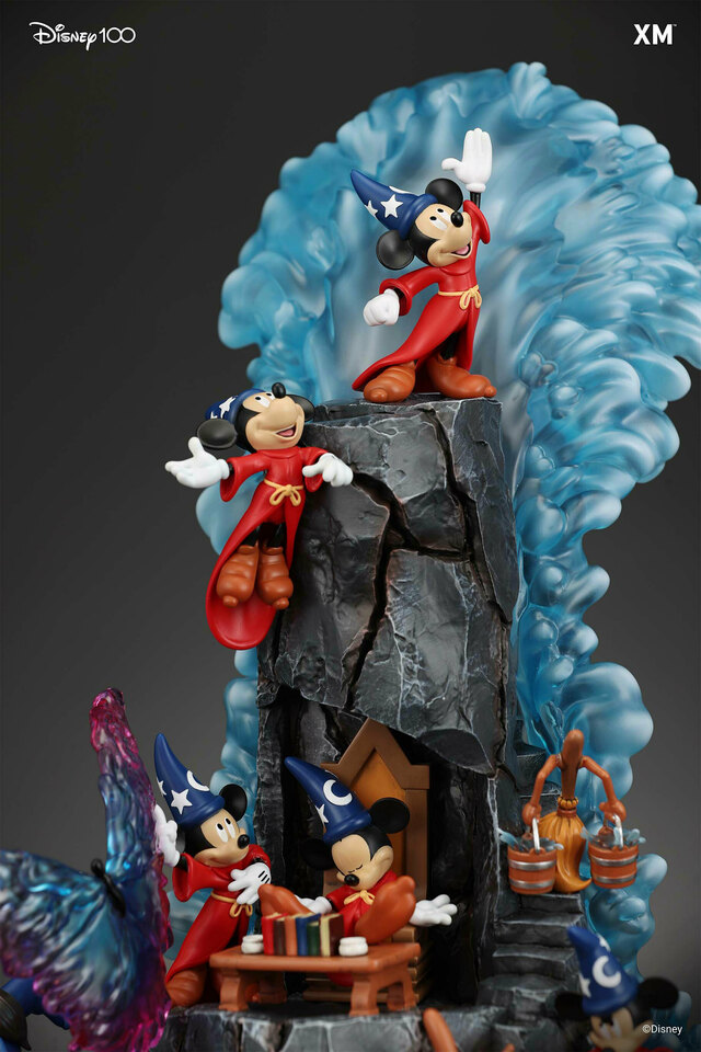 Premium Collectibles : Mickey Mouse Fantasia - Disney 100 Statue 18kidss