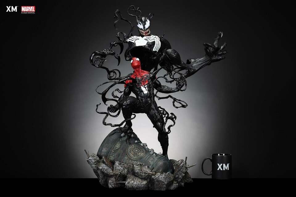 Premium Collectibles : Symbiote Spiderman 1/4 Statue 1hfi13