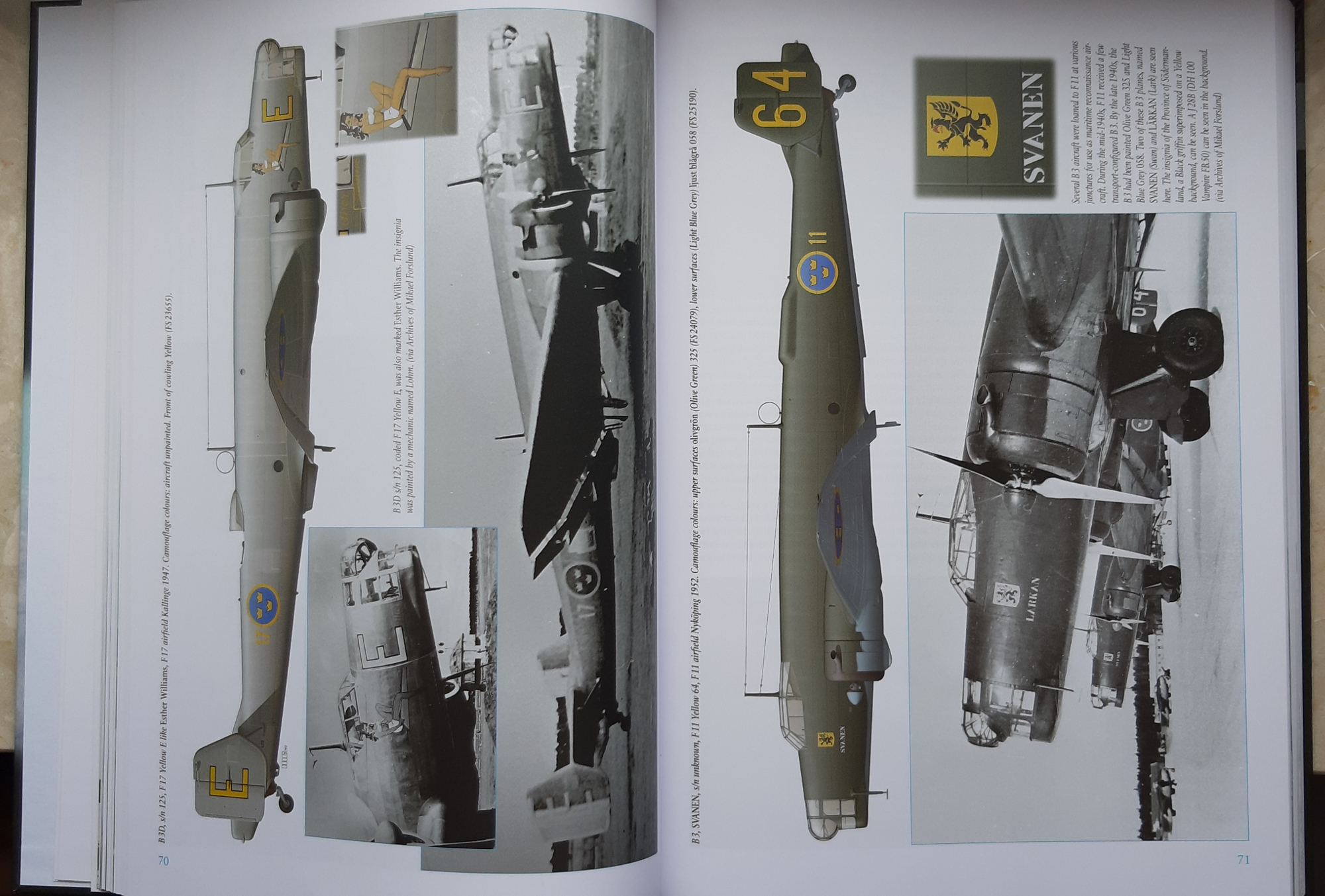 Swedish Bomber Colours 1924-1958 - Mikael Forslund - MMP Books - 72nd ...