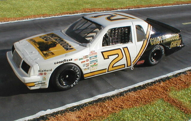 NASCAR 1985 Ford Thunderbird Chattanooga 21chattagbfab