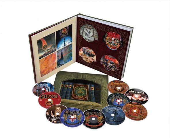 Saxon - Solid Book of Rock Englisch 2017  DTS DVD - Dorian