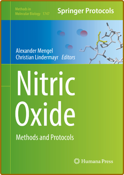 Nitric Oxide - Methods and Protocols 2018