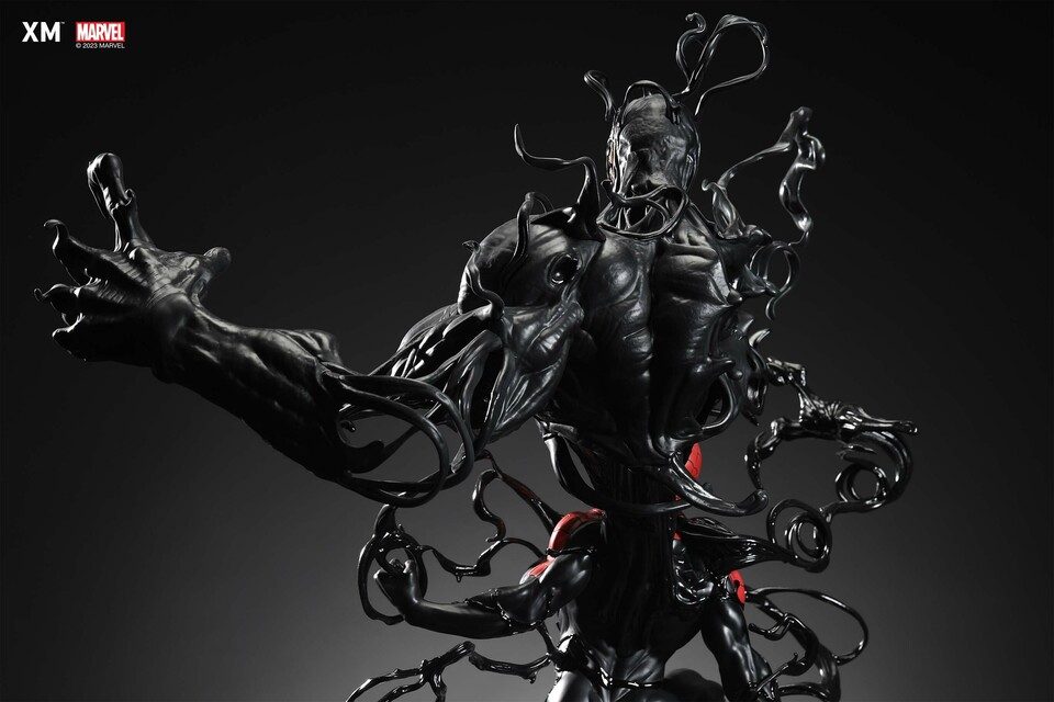 Premium Collectibles : Symbiote Spiderman 1/4 Statue 23t8imt