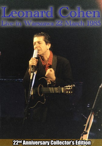 Leonard Cohen - Live in Warszawa Englisch 1985 AC3 DVD - Dorian