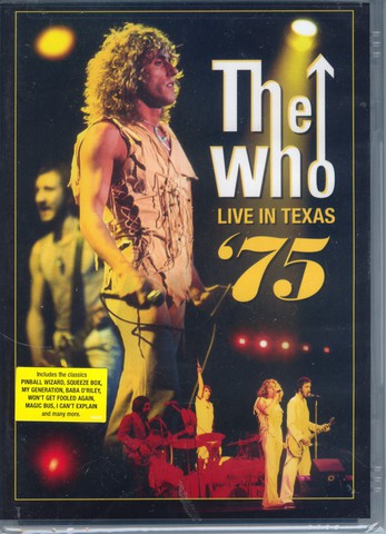 The Who - Live in Texas Englisch 1975  AC3 DVD - Dorian