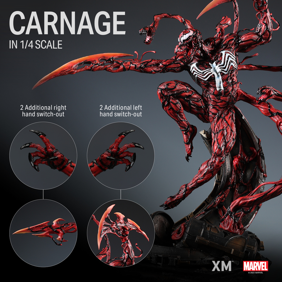 Premium Collectibles : Carnage (Absolute) 1/4 Statue 24ijsz
